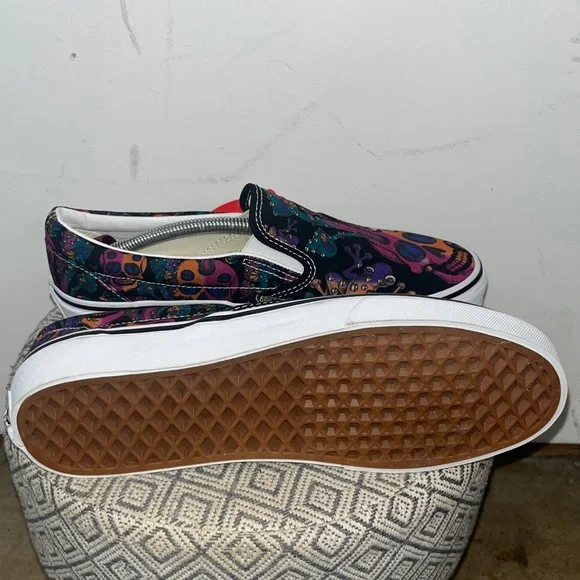 Vans Trippy Drip Black Multi Slip-O Colorful Slip-On Shoes UNISEX - Picture 6 of 7